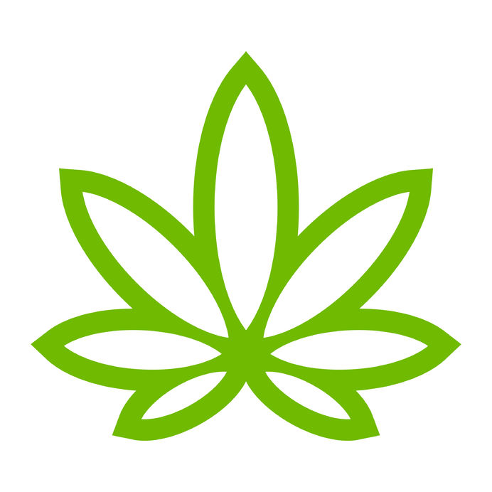 marijuana pot weed leaf symbol